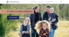 Desktop Screenshot of leddegigtportalen.dk