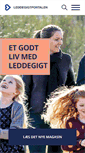 Mobile Screenshot of leddegigtportalen.dk